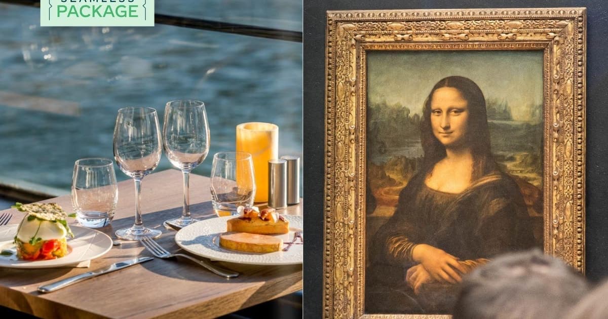 París: paseo en barco por el Sena con almuerzo y tour guiado por el museo del Louvre