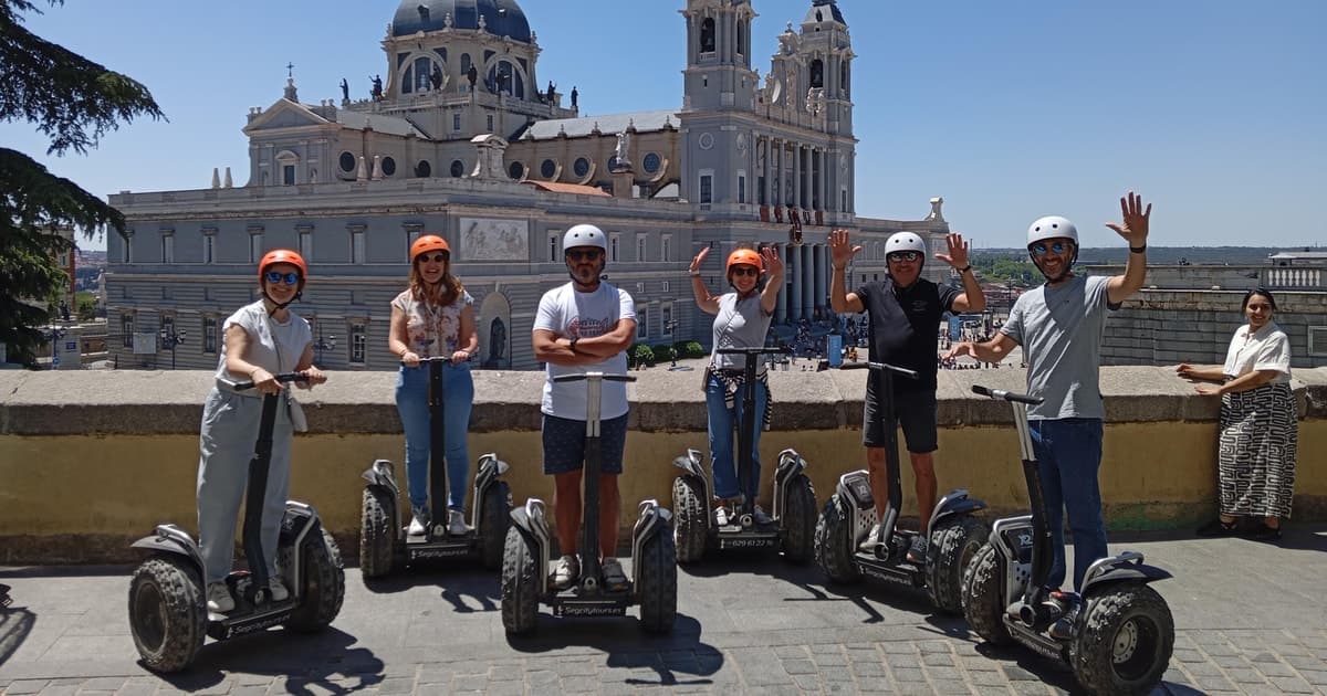 Madrid Private Segway tour. Retiro Park - Centro Historico