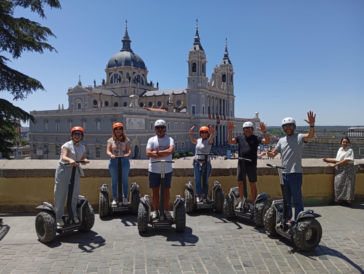 Madrid Private Segway tour. Retiro Park - Centro Historico