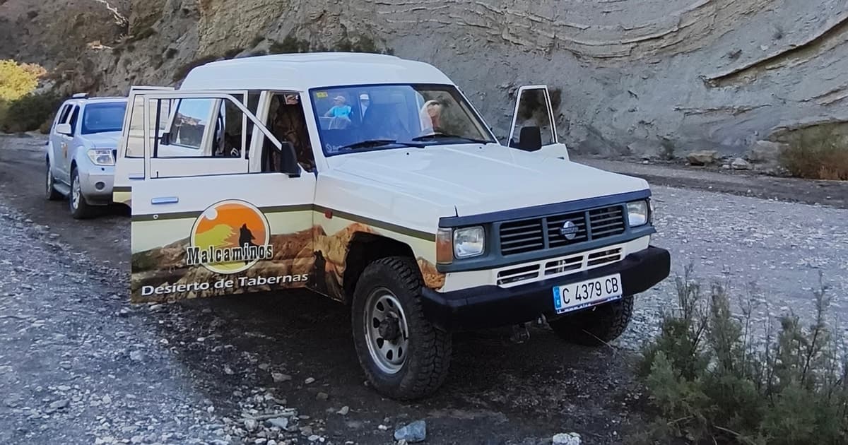 Tour de paseo en 4x4 por el desierto de Tabernas: Almería es cinematográfica