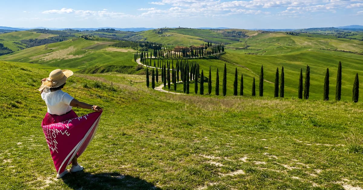 From Florence: Siena, Cortona, Montepulciano & Val D'Orcia