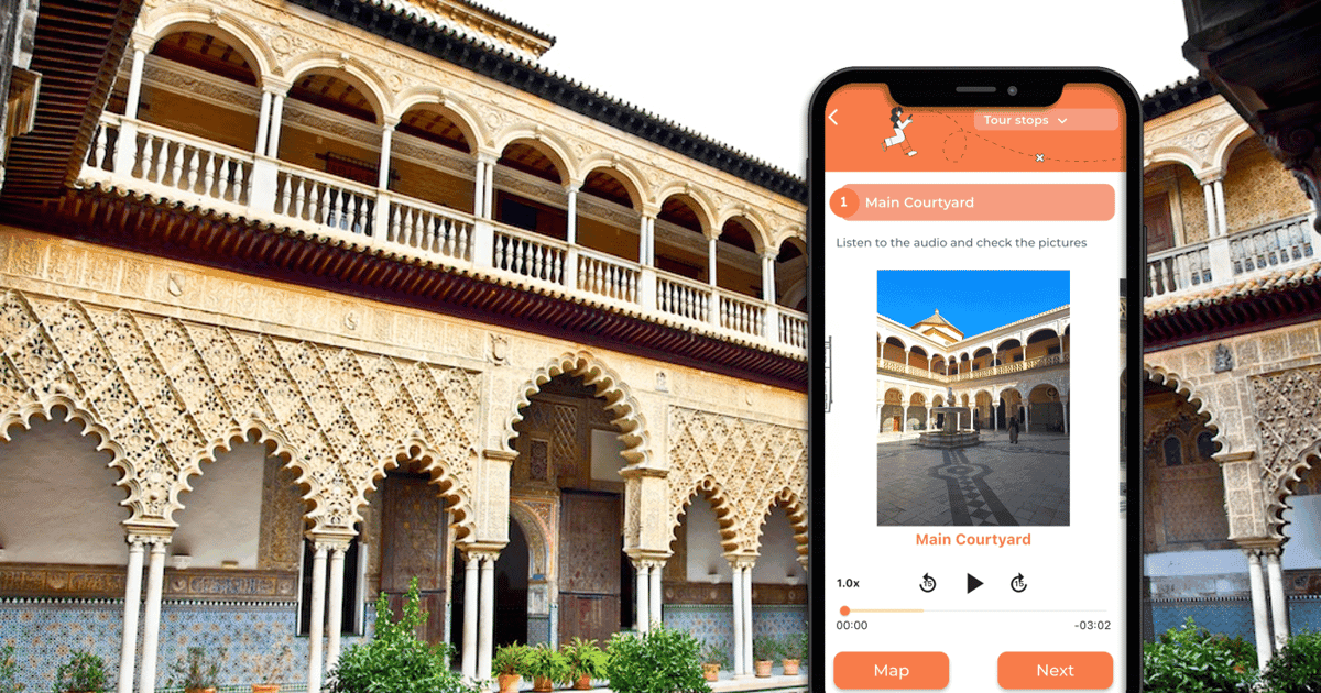 Casa de Pilatos de Sevilla: Ticket planta baja + Audioguía