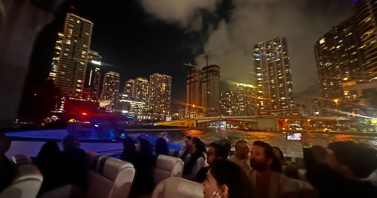 Miami: River, Downtown, and Brickell Night Cruise