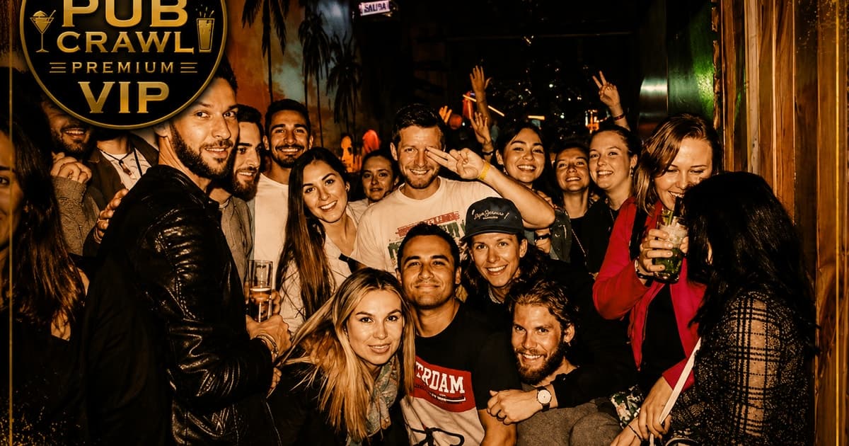 Pub Crawl Premiun VIP with Drinks & Club Entry