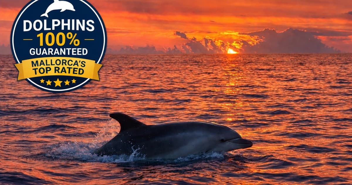 Avistamiento de delfines salvajes y tour por cuevas marinas en lancha motora