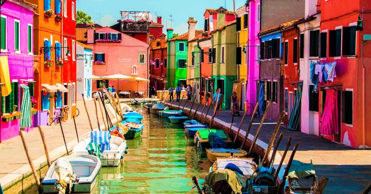 Venecia: tour de medio día por la laguna a Murano y Burano