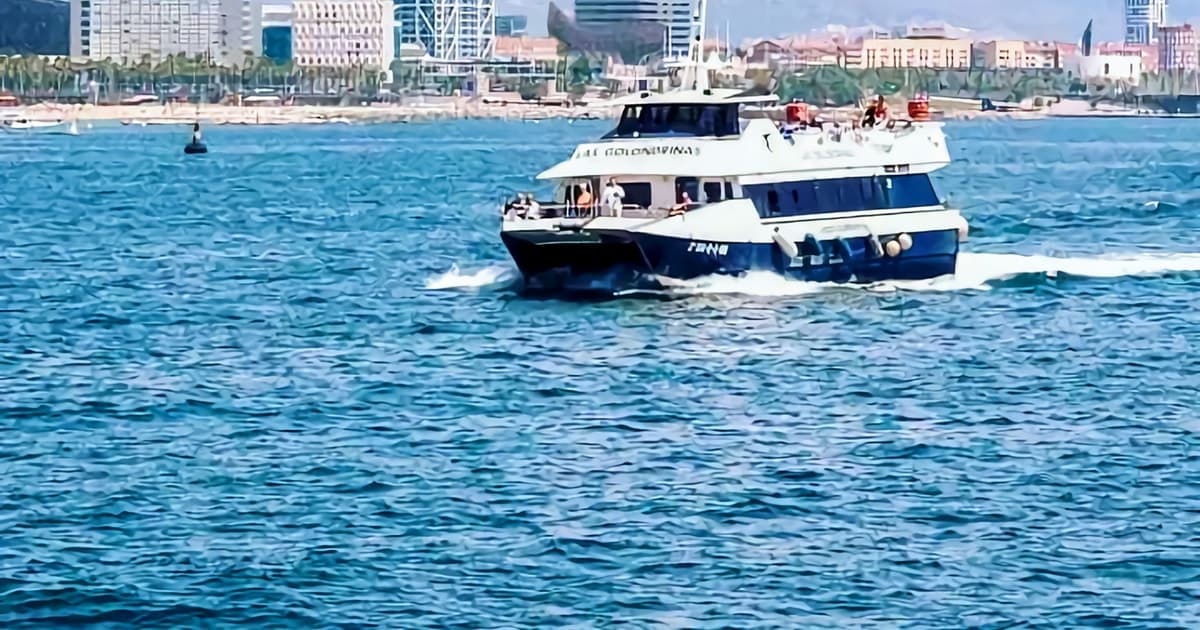 Barcelona: paseo en barco en Las Golondrinas