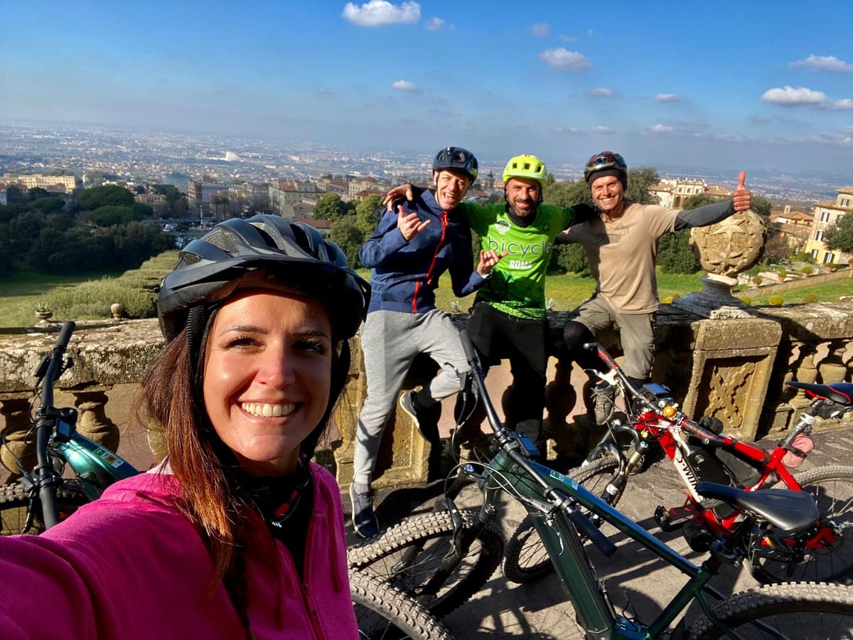 Rome E-Bike Tour: Frascati Vineyard & Wine Tasting Adventure