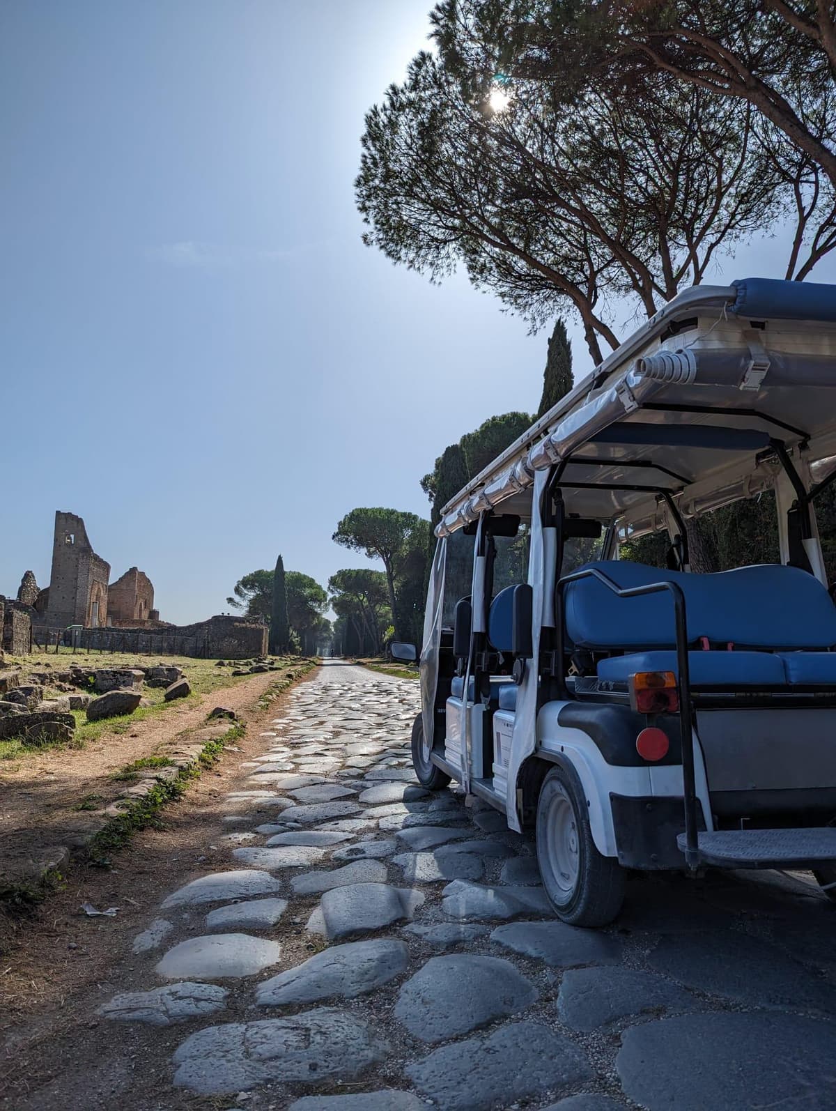 Roma:Recorrido en carrito de golf por la Vía Apia y las Catacumbas-Proveedor oficial