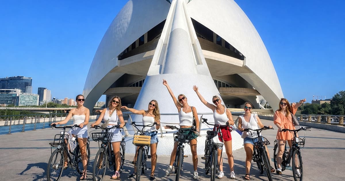 Valencia: tour en bici eléctrica del casco antiguo a la Ciudad de las Artes