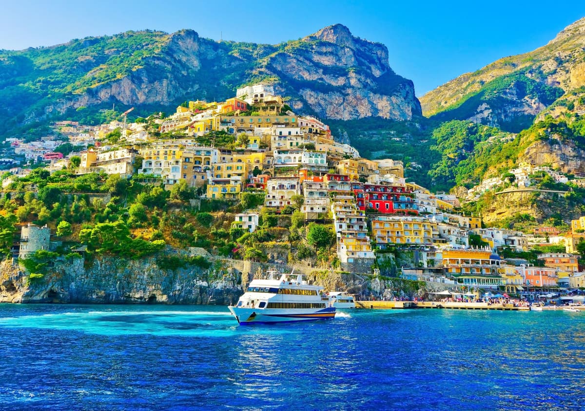 Roma: excursión de 1 día a Amalfi y Positano con paseo en barco opcional