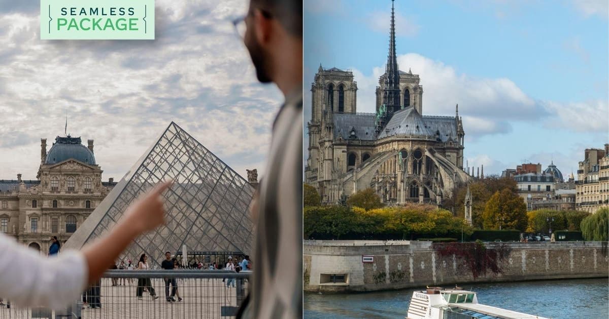 París: visita guiada al Louvre y paseo en barco con cena por el río Sena