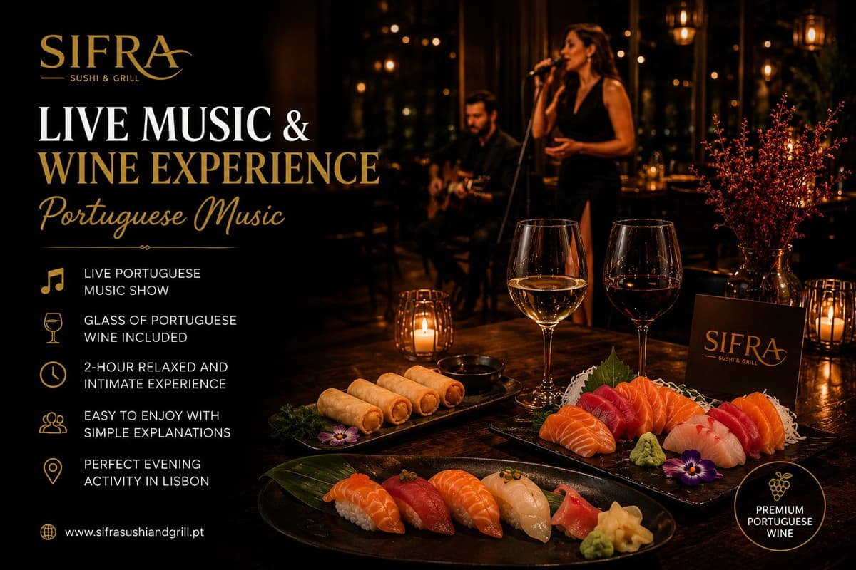 Live Music & Wine Experience (Portuguese Music)