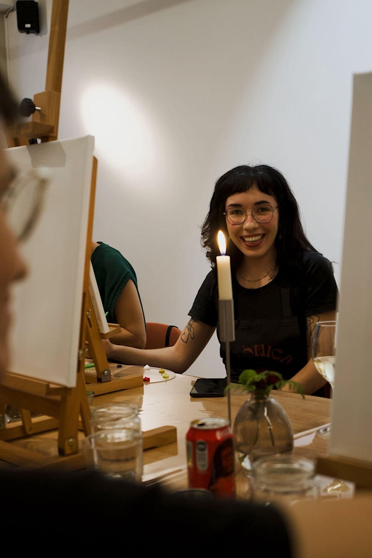 Madrid: Wine & Paint Experience in Chueca · Unlimited Wine