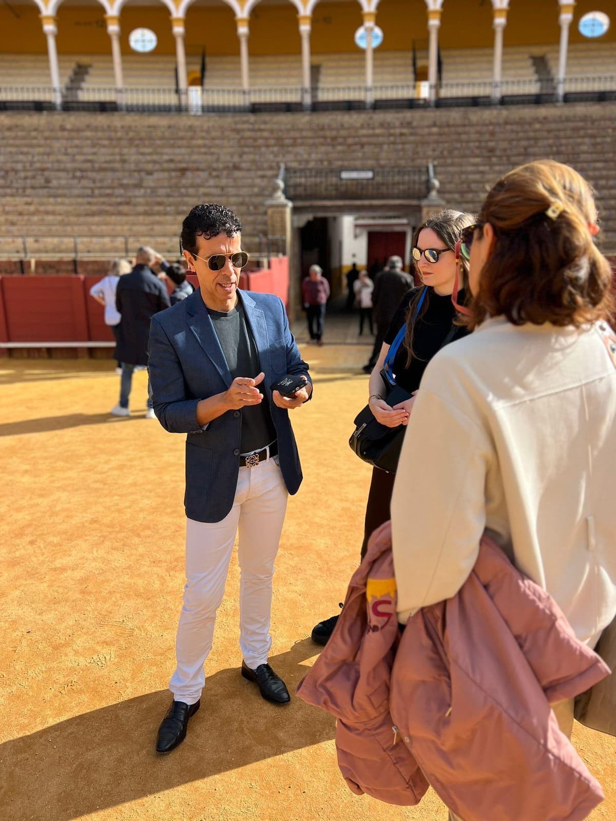 Seville: Guided Tour of a Bullring with a Famous Bullfighter