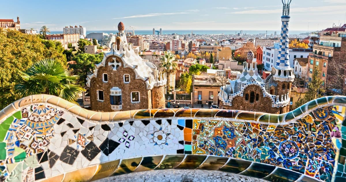 Barcelona: Park Güell and Gaudí House Museum Entry Ticket