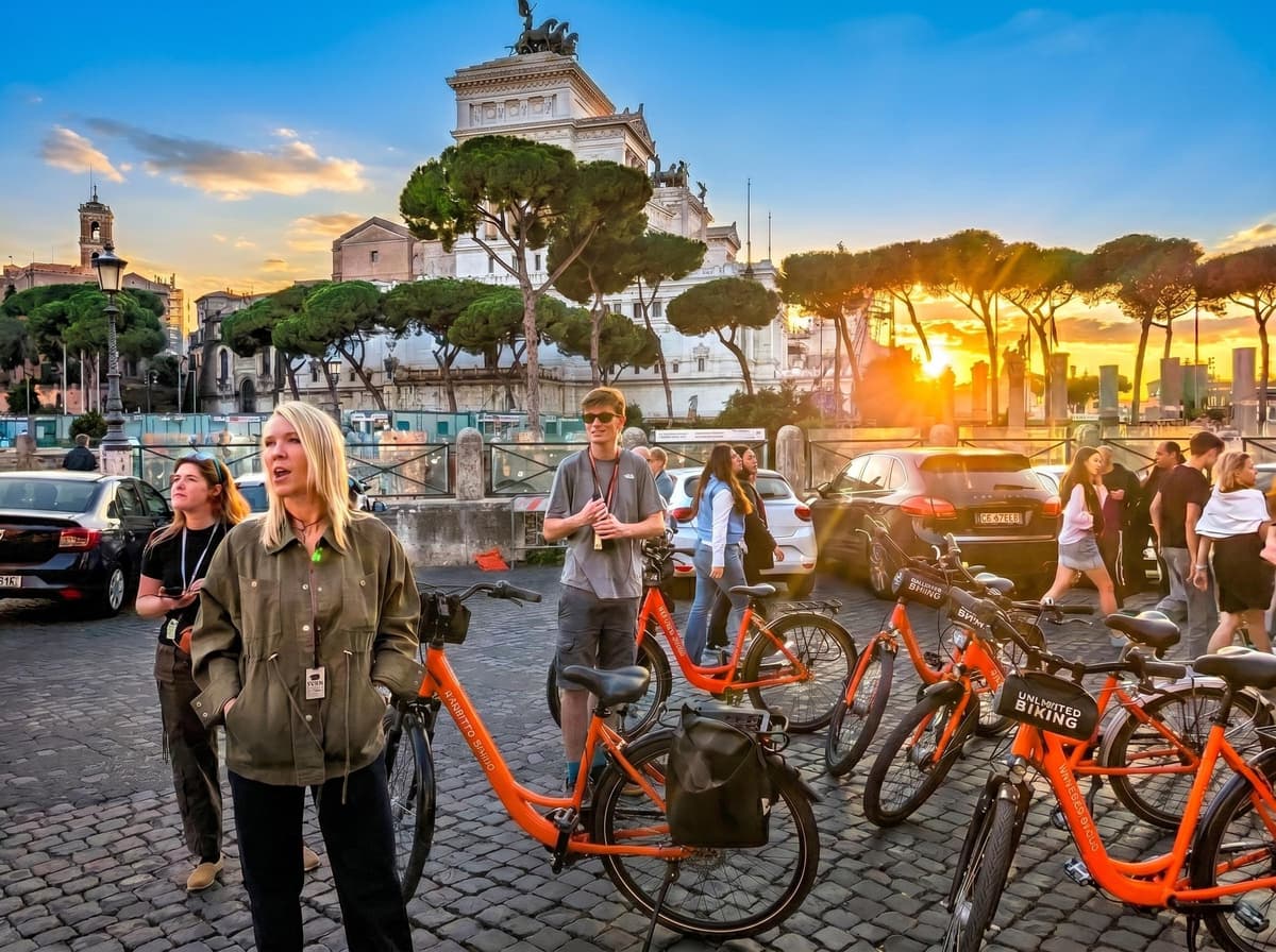 Rome: Top 10 Highlights Guided Tour by Bike or E-Bike