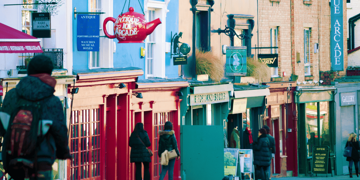 London: Self-Guided Notting Hill Walking Tour with an APP