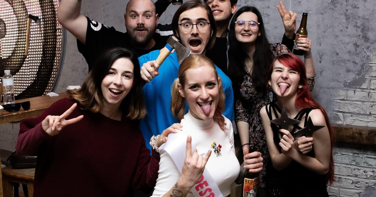 Madrid: Axe Throwing Challenge