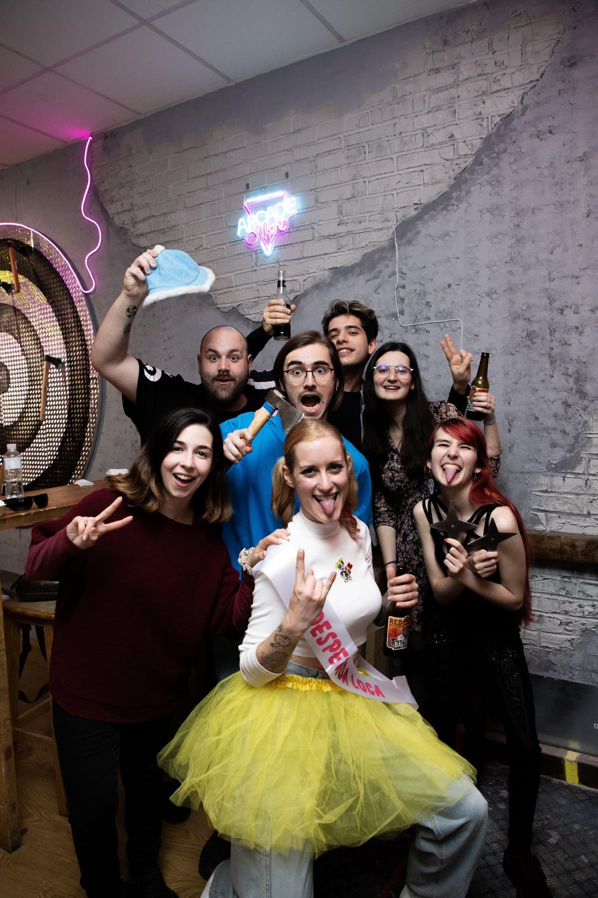 Madrid: Axe Throwing Challenge