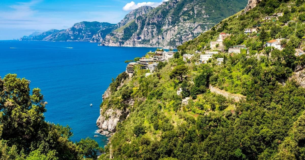 From Sorrento: Amalfi Coast Guided Bus Tour and Ferry Ride