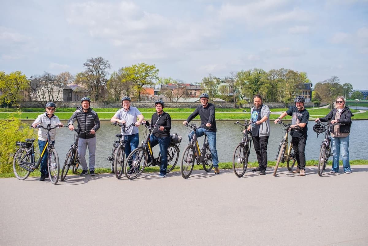 Krakow: Old Town Highlights Electric Bike Tour