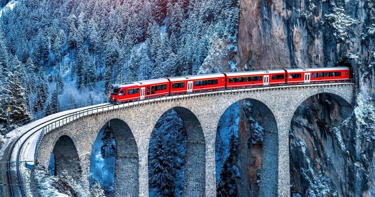 From Milan to the Swiss Alps: Bernina Red Train & St. Moritz