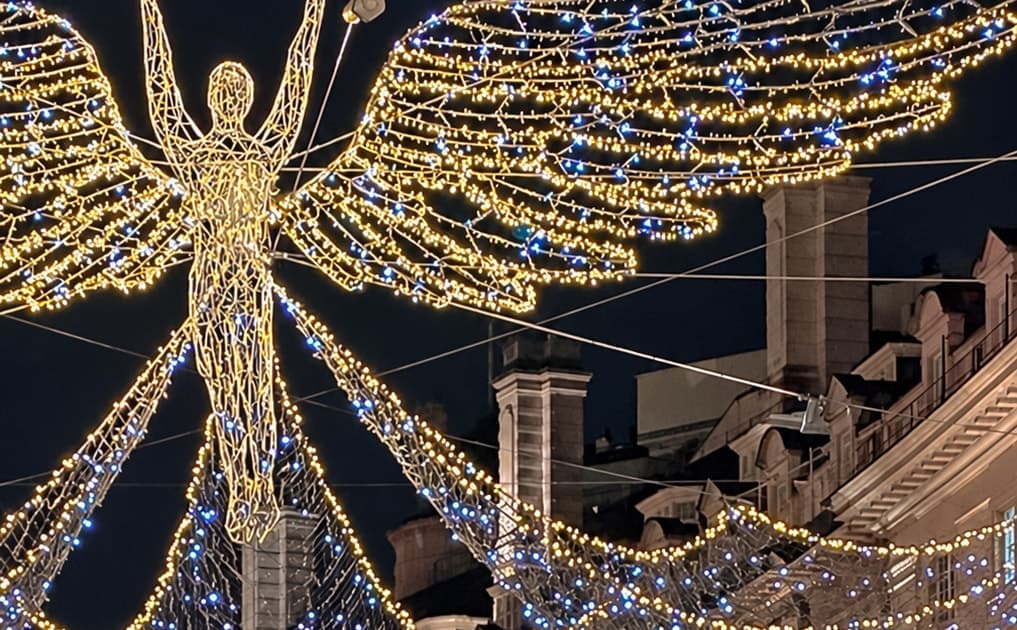 Christmas Lights Tour on Vintage Open Top Bus