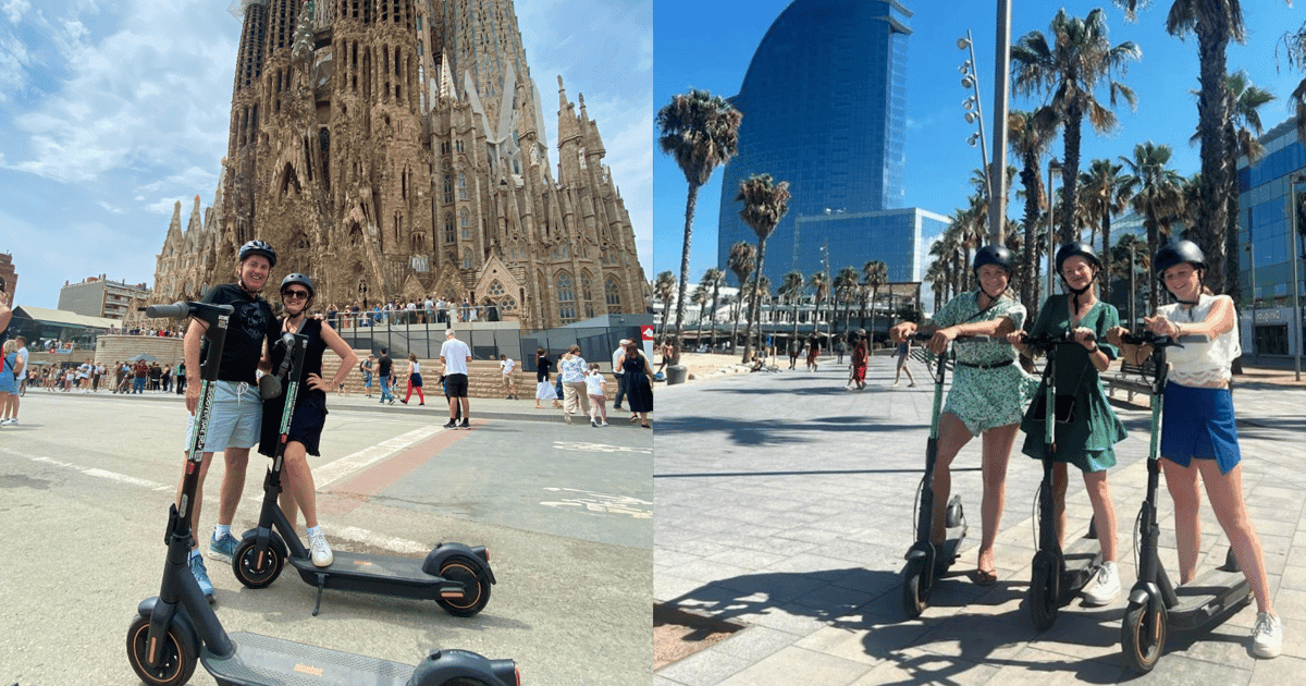 Barcelona: Private E-bike Tour or E-Scooter