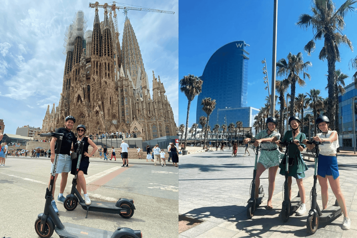 Barcelona: Private E-bike Tour or E-Scooter
