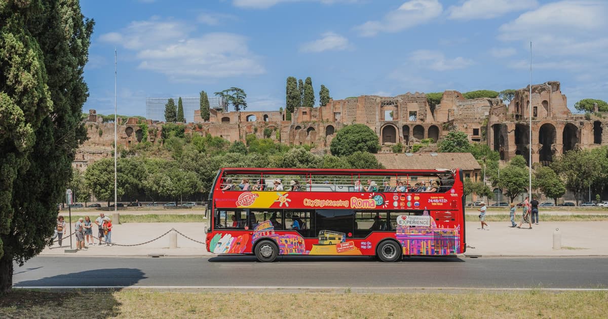 Roma Hop On Hop Off Tour desde Civitavecchia en tren