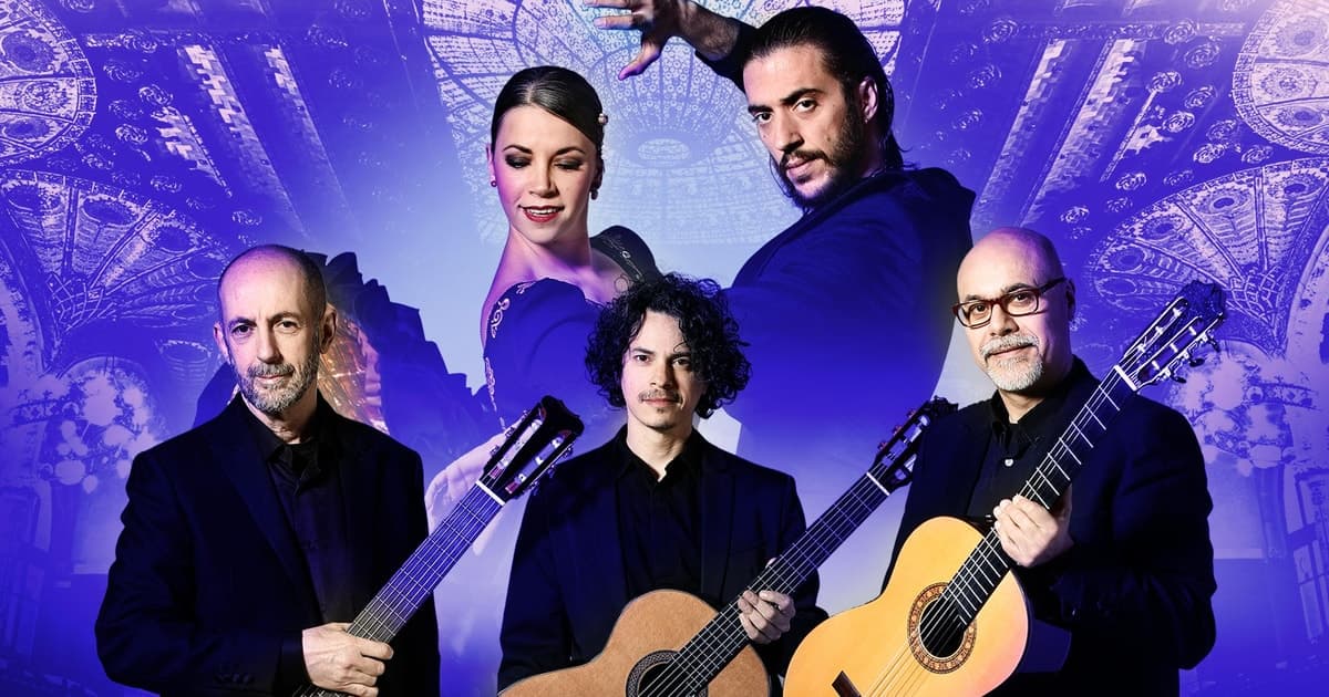 Barcelona: Trío de guitarras y danza en el Palau de la Música
