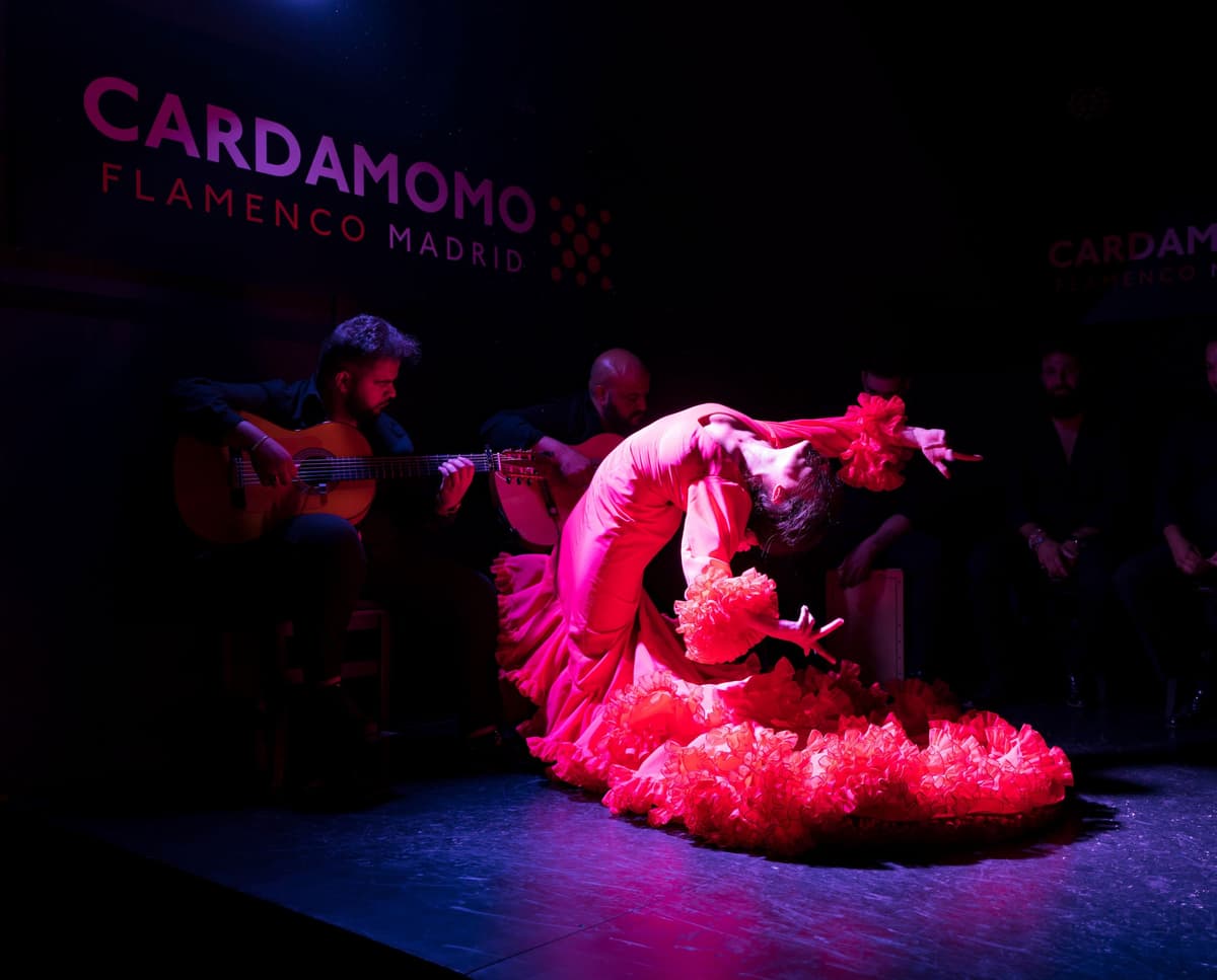 Madrid: Tablao Cardamomo Espectáculo Flamenco con 1 bebida incluida