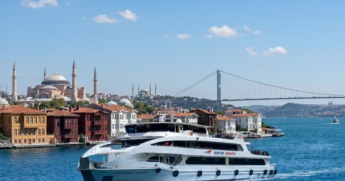 Estambul: Crucero por el Bósforo desde Europa o Asia y audioguía