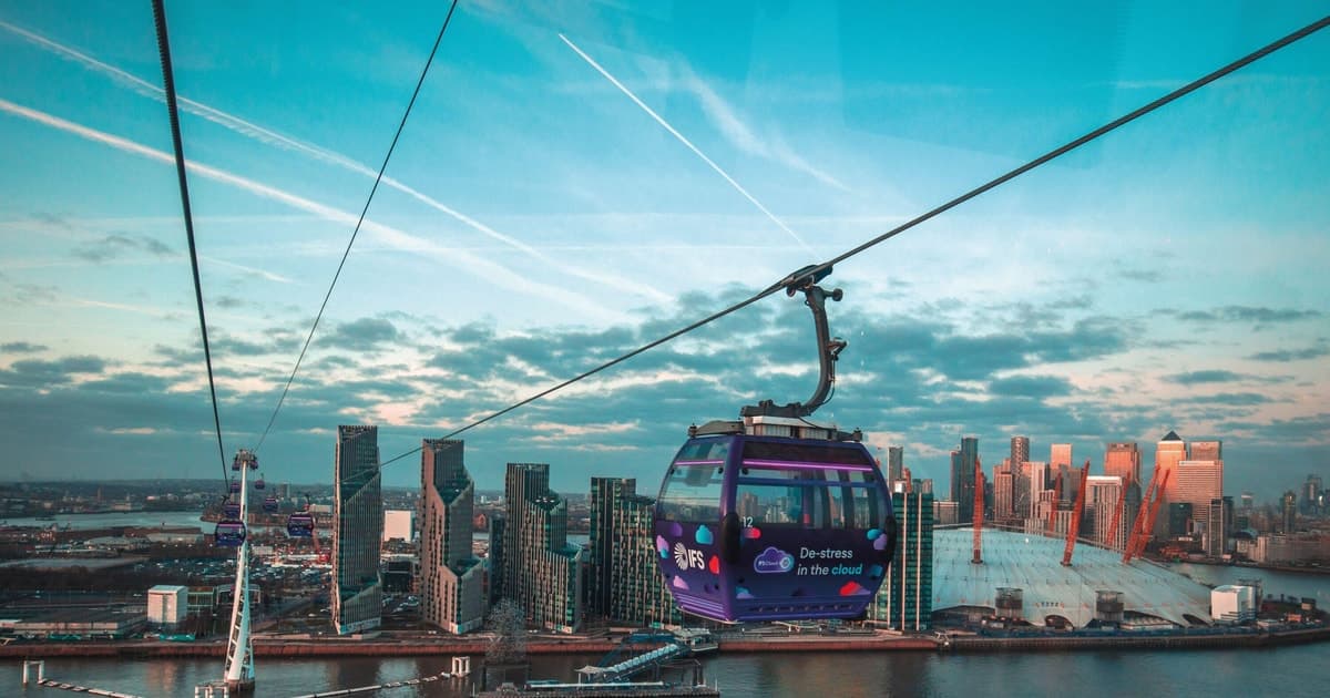 London: Uber Boat Single Trip and London Cable Car