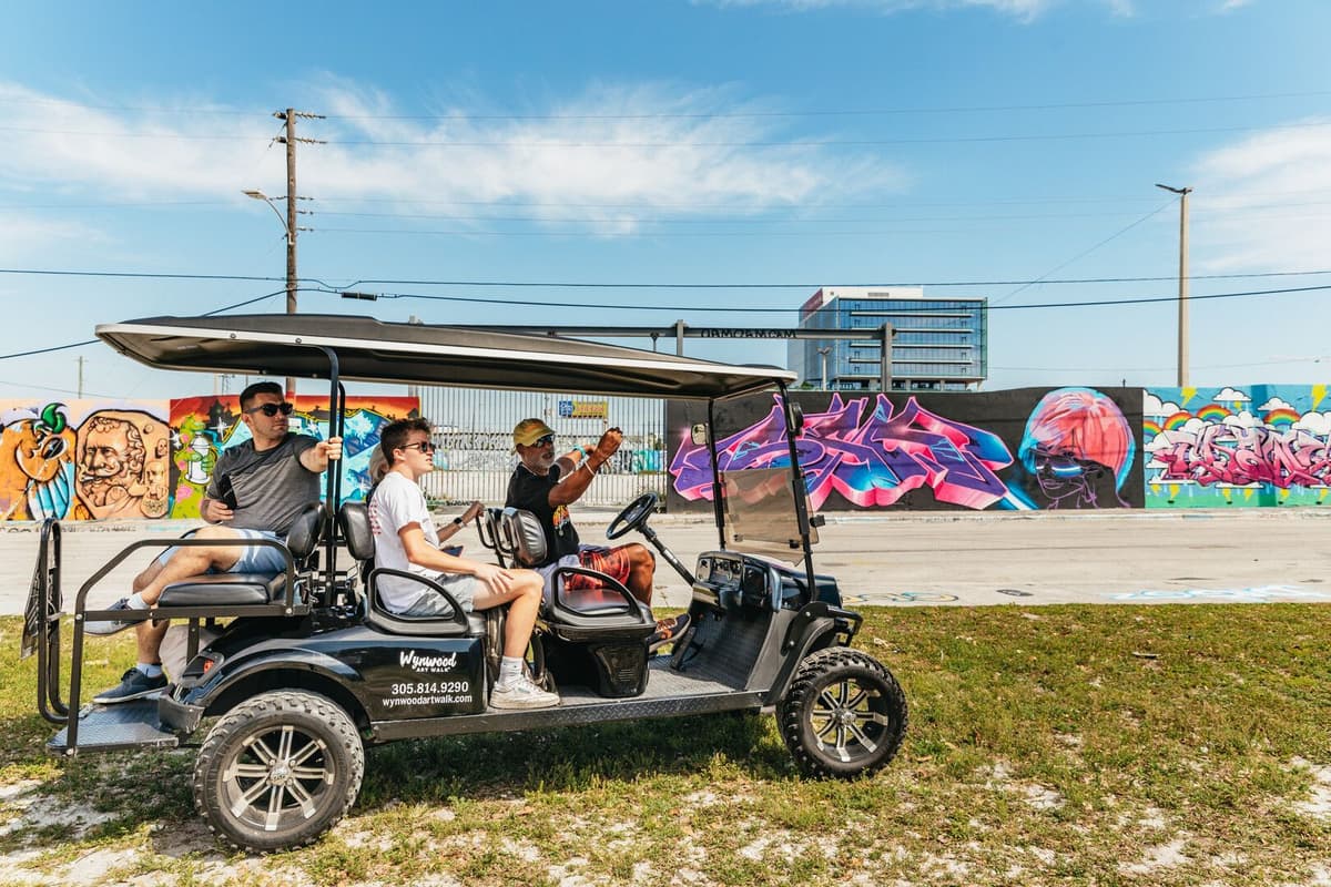 Recorrido de 1 hora en carrito de golf por el distrito artístico de Wynwood