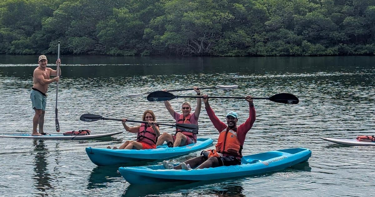 Miami: Pelican Island Kayak or Paddleboard Tour