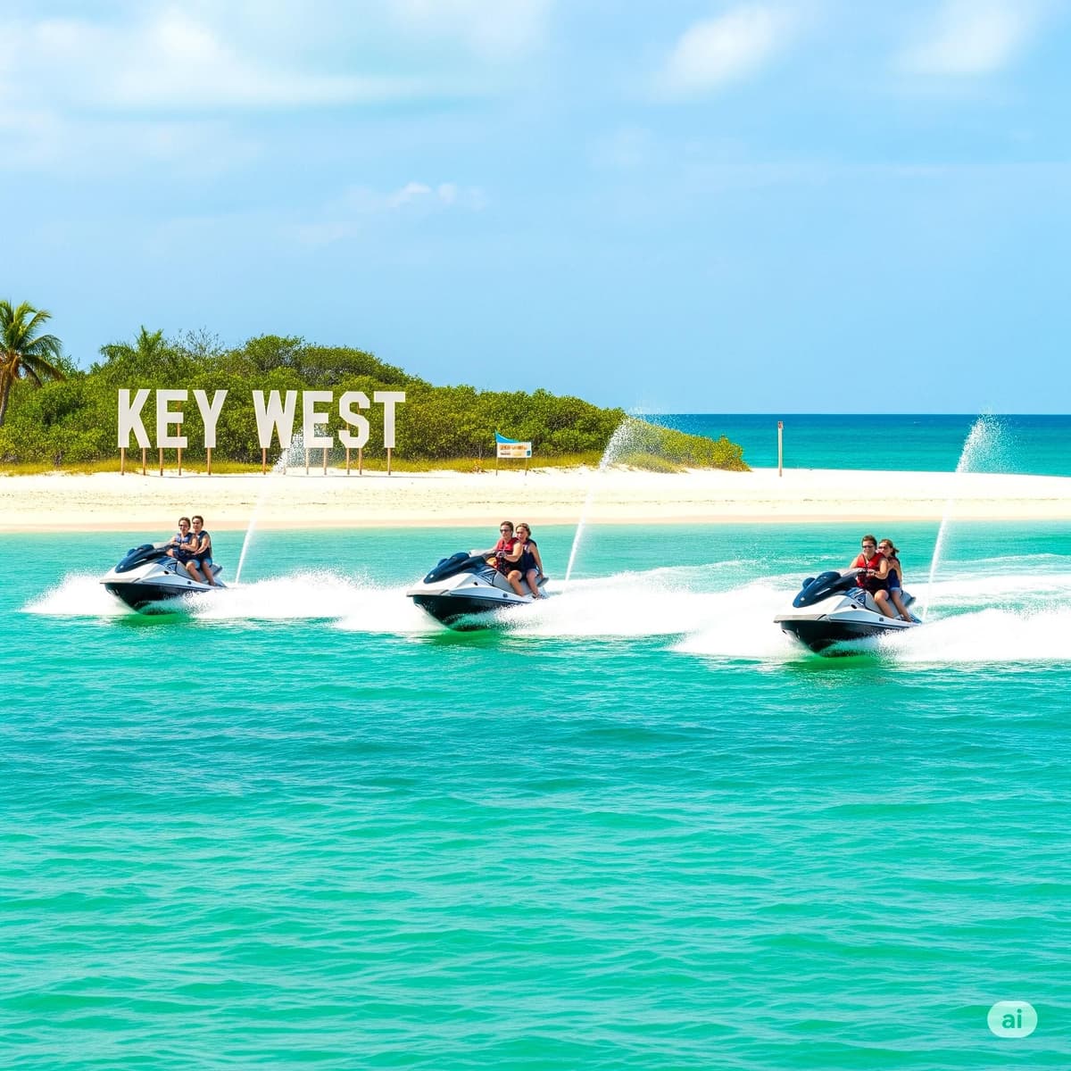 Desde Miami: excursión de un día en moto de agua y ocio en Cayo Hueso