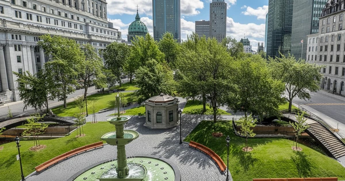 Tour a pie privado guiado por el Quartier des Spectacles de Montreal