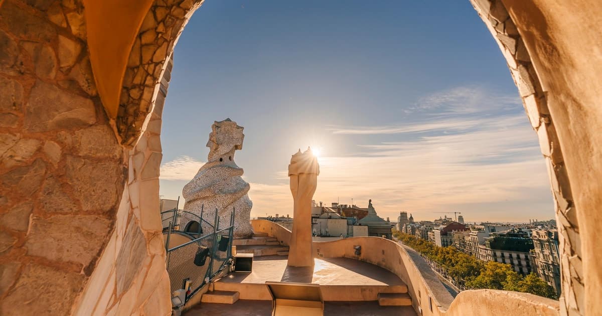 La Pedrera - Casa Milà Sunset Entry with Audio Guide