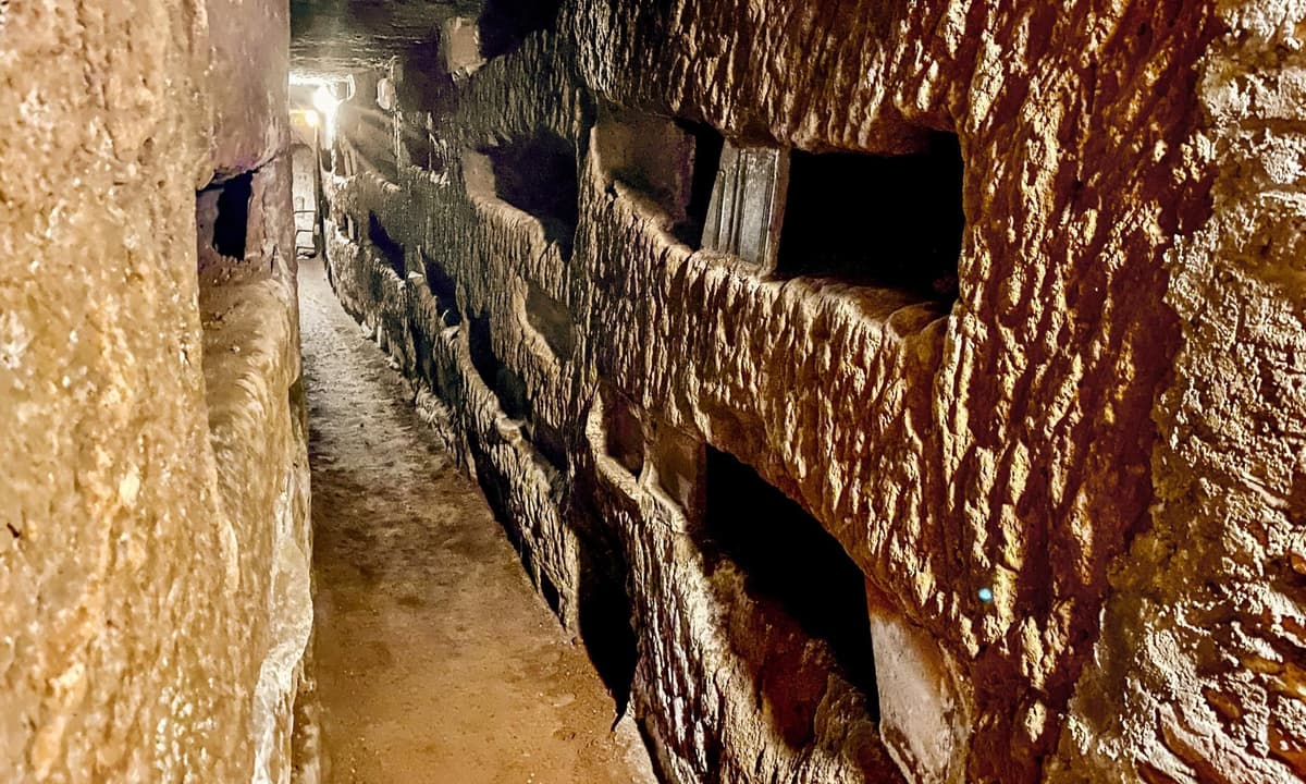 Roma: Visita guiada a las catacumbas romanas con traslados