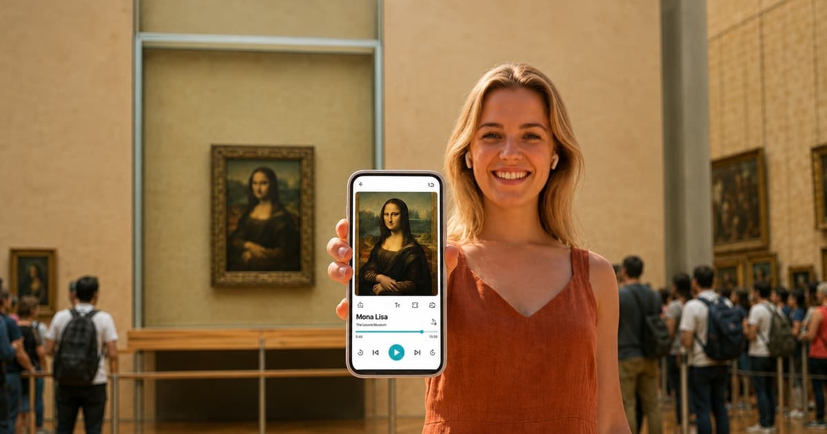 Paris: Louvre Museum Ticket & Self-Guided Mobile Audio Tour