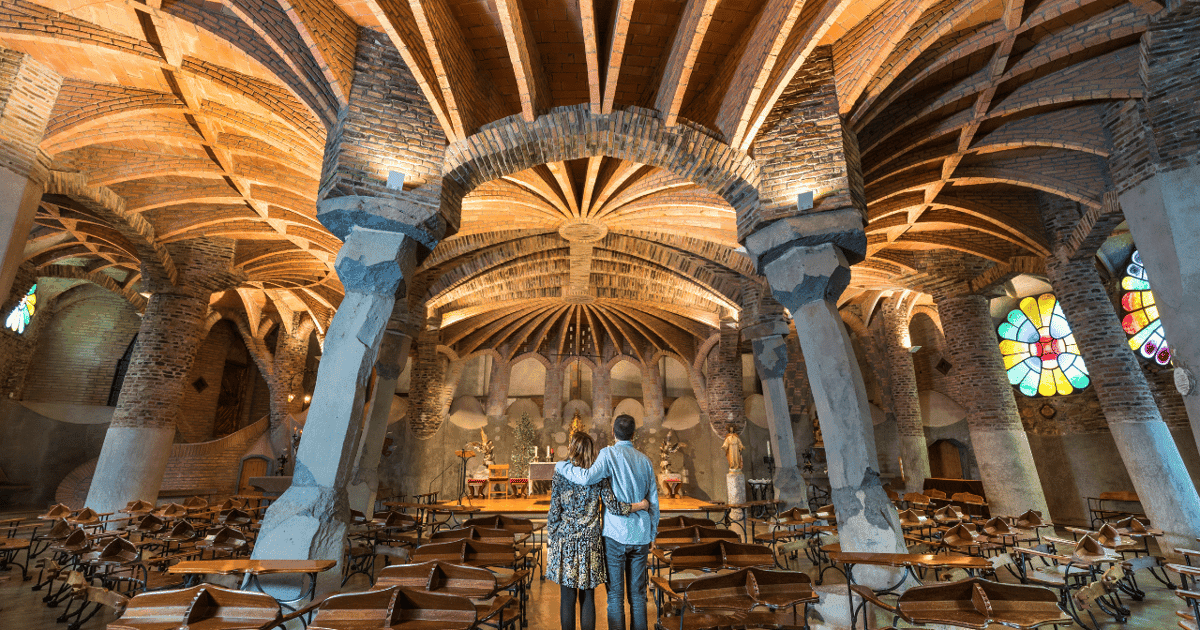 Gaudi's Crypt in Colonia Güell with Audioguide