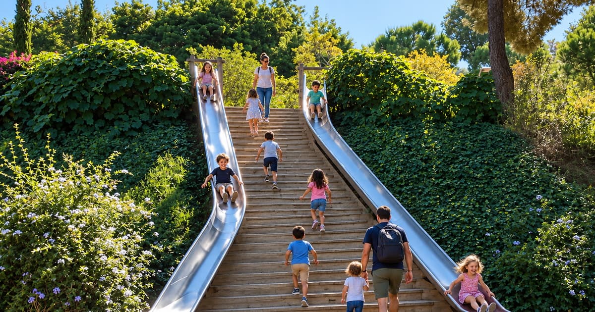 Barcelona: tour infantil por Montjuïc con teleférico y mapa especial
