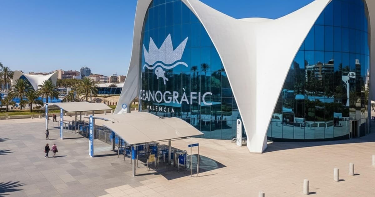 Tour privado y guiado sin colas por el Oceanogràfic de Valencia