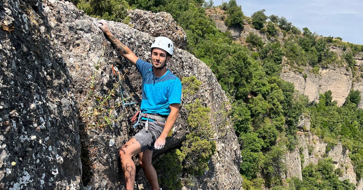 Montserrat: Climbing Baptism near Barcelona