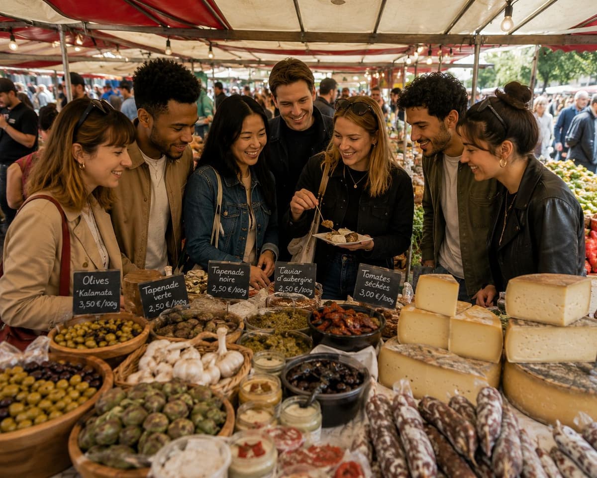 Taste Bastille: Paris Guided Market Tour with Tastings