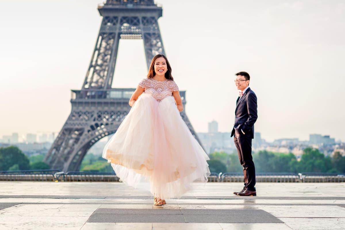 París - Sesión de fotos en la Torre Eiffel con crucero por el río Sena