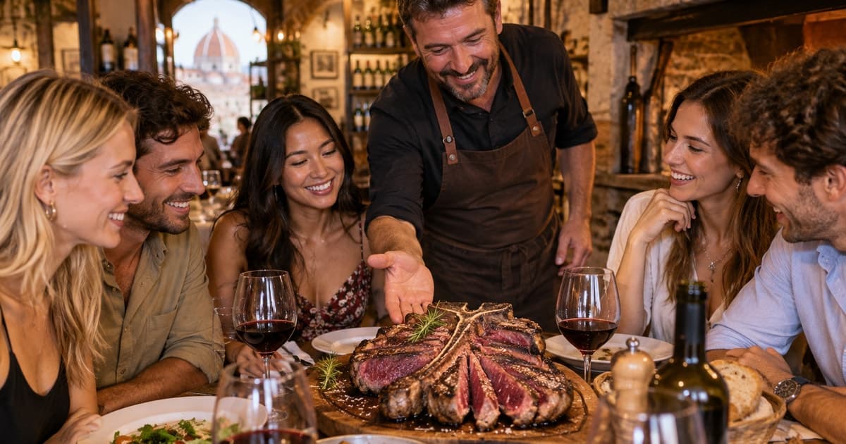 Florence Food Tour: Tuscan Steak, Wine & Local Flavors