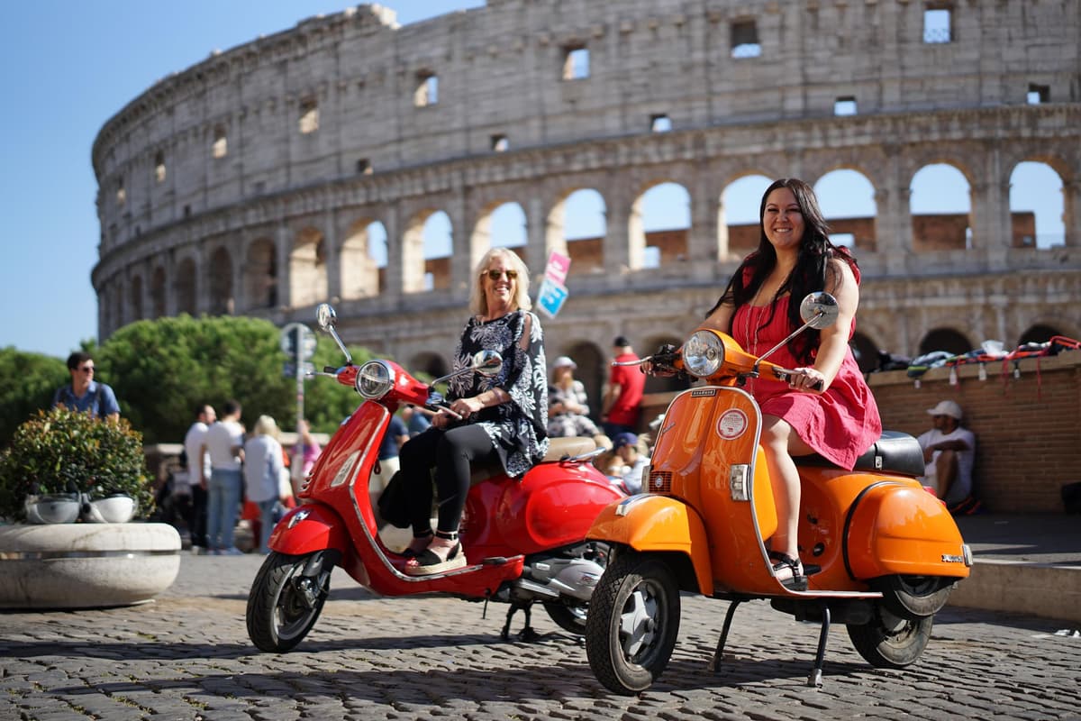 Rome: Hidden Gems Guided Vespa experience with Photos
